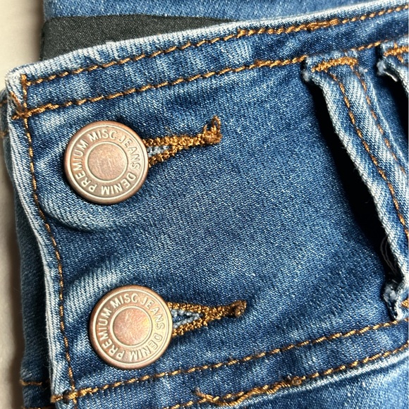 MiSC Retro High Rise Denim Jeans Women’s Size Medium Juniors Misses Petites - Picture 9 of 10